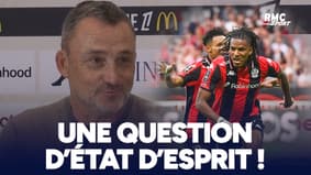 Nice 3-2 Lyon : "Il y a des choses qui ont bougé" s'enthousiasme Haise sur l'état d'esprit niçois