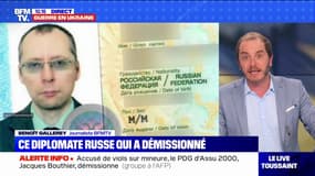 Opposé à la guerre en Ukraine, un diplomate russe démissionne avec fracas