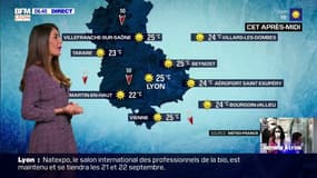 Météo: un peu de vent et beaucoup de soleil ce mardi à Lyon, des températures toujours élevées avec 25°C cet après-midi