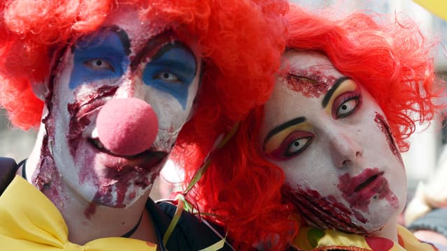 Deux faux clowns ont agressé une personne âgée à Paris (photo d'illustration).