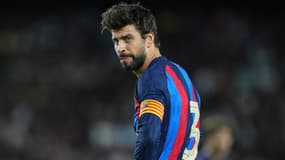 Gerard Piqué avec le Barça en août 2022