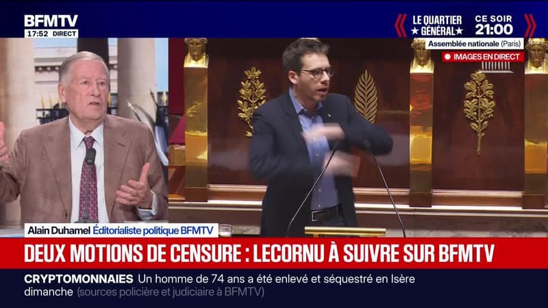 Marschall Truchot : Lecornu va affronter deux nouvelles motions de censure - 27/01