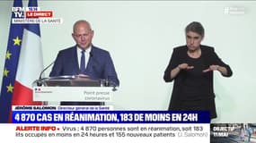 Coronavirus: 4870 patients placés en réanimation