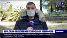En visite à Toulon, ce samedi, Jean Castex annonce une enveloppe de 56 millions d'euros pour la Métropole