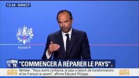 E.Philippe l’assure, "le président n’a pas reproché au gouvernement de ne pas monter assez au front"