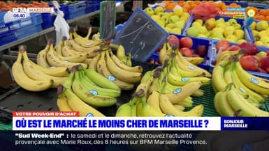 Pouvoir d'achat: où se trouve le marché le moins cher de Marseille?