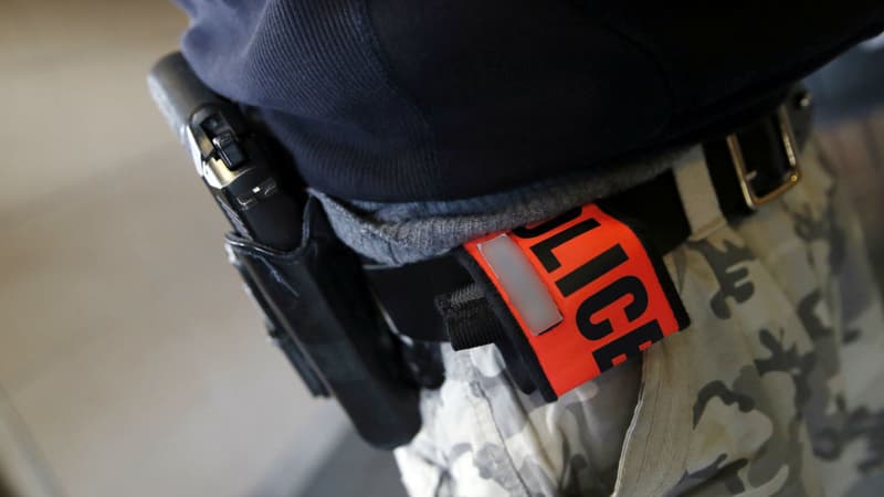 Un policier - Illustration