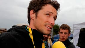 Nicolas Portal, directeur sportif de l'équipe Sky et de Chris Froome