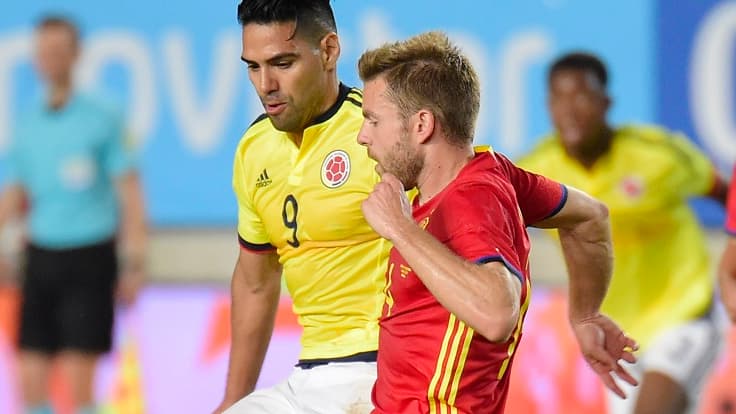 Falcao contre l'Espagne