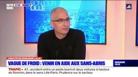 Sans-abri à Lille: "on besoin d'aide matérielle et financière", rappelle le président de l'association "L'Île de solidarité"