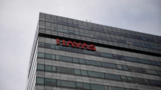 Le siège de l'entreprise de publicité et de relations publiques Havas à Puteaux (Hauts-de-Seine), en juin 2017.
