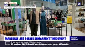 Marseille: les soldes d'hiver démarrent timidement