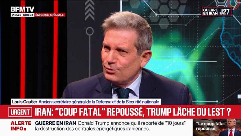 Guerre au Moyen-Orient:  “Je ne me fie pas trop à aux calendriers de Donald Trump”, reconnaît Louis Gautier, ancien secrétaire général de la Défense et de la Sécurité nationale