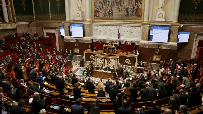 Séance à l'Assemblée nationale, le 11 février 2025