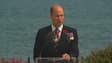 Le prince William aux commémorations du Débarquement en Normandie, le 6 juin 2024.