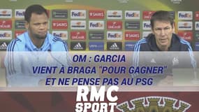 OM : Garcia vient à Braga "pour gagner" et ne pense pas au PSG