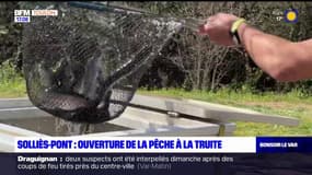 Solliès-Pont: les apprentis pêcheurs s'initient à la pêche à la truite dans le Gapeau