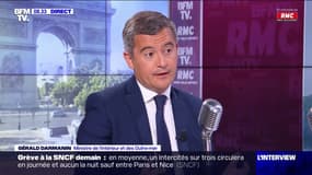 Remaniement: Gérald Darmanin dément avoir dû convaincre Élisabeth Borne pour garder son ministère