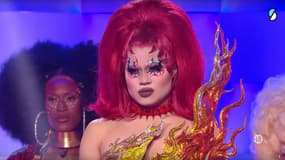 Kitty Space dans "Drag Race France"