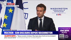 Emmanuel Macron: "Les défis qui sont devant nous requièrent encore plus d'intimité stratégique avec les États-Unis"