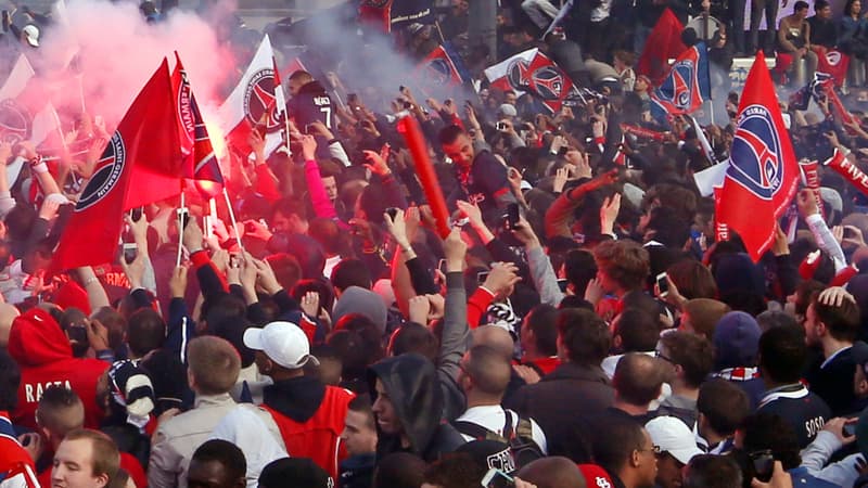 Deux supporteurs du PSG ont été poignardés après le match contre le Barça. (Photo d'illustration)