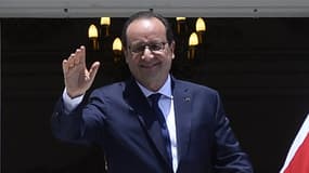 François Hollande, ici à l'Alliance française de La Havane à Cuba, lors de son voyage 