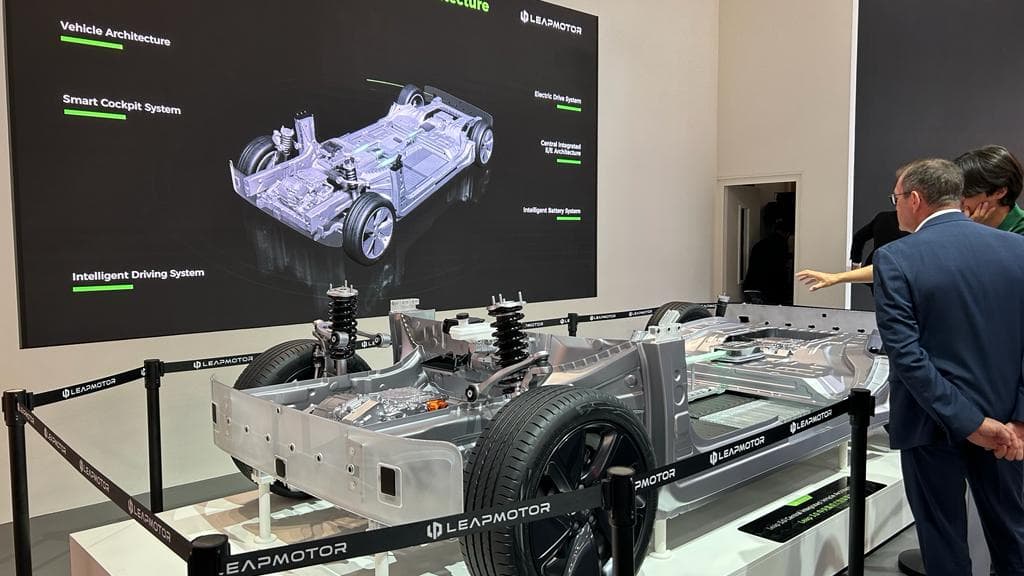 La plateforme de Leapmotor dédiée à l'électrique.