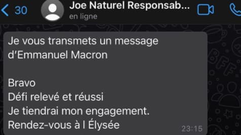 Le message d'Emmanuel Macron à McFly et Carlito