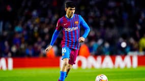 Pedri avec le Barça, le 27 février 2022 au Camp Nou