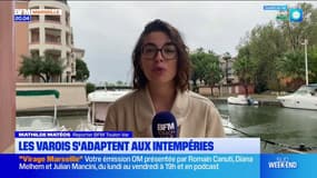 Fréjus: les Varois s'adaptent à la pluie, omniprésente pendant le weekend