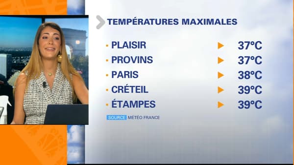 Météo du 23 juillet.