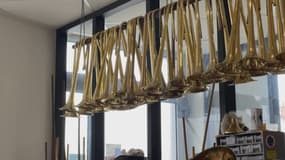 Le seul atelier de fabrication de trompettes est à Brétigny-sur-Orge