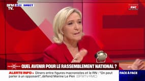 Marine Le Pen estime que le barrage du front républicain "est considérablement fragilisé élection après élection"
