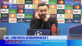 "On a manqué de régularité" Les mots de Roberto De Zerbi après la défaite à Bruges