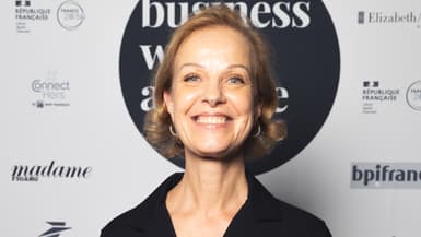 Karine Rossignol, cofondatrice de la startup Smart Immune, lauréate du prix Business with Attitude, remis par Madame Figaro le 21 mars 2024.