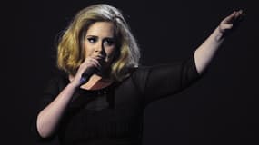 La chanteuse Adele en février 2012