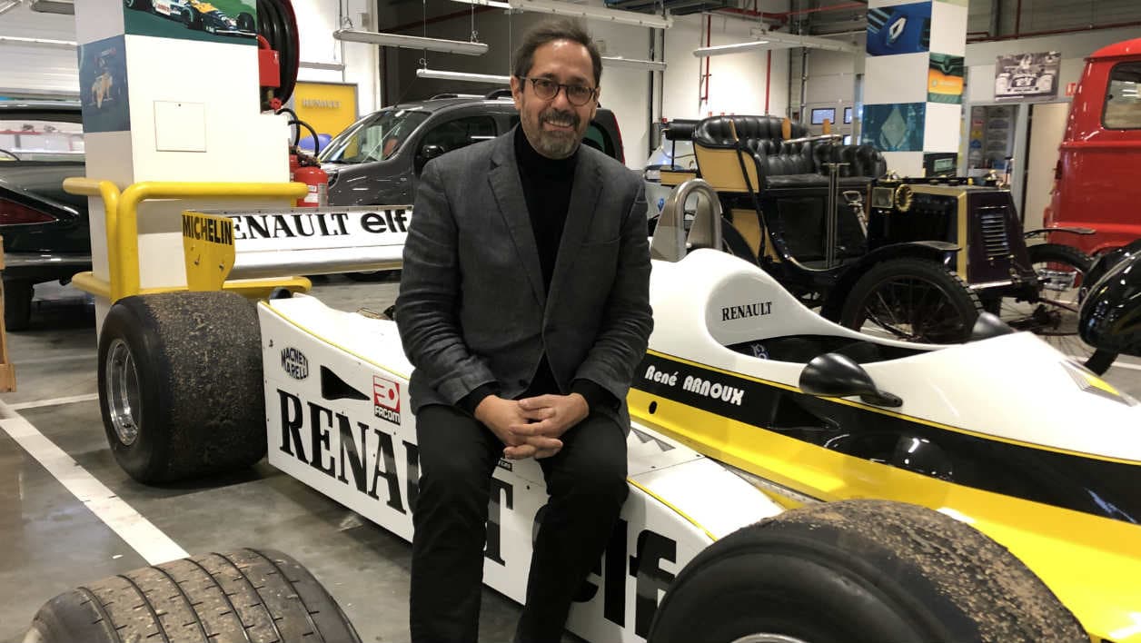 Hugues Portron, directeur de Renault Classic. Hugues Portron, directeur de Renault Classic.