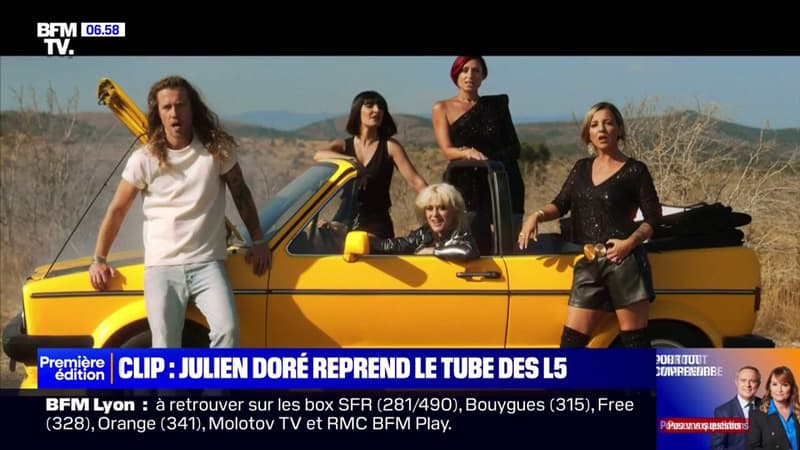 Regarder la vidéo Julien doré reprend le tube 