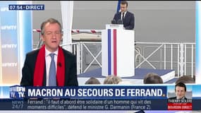 L’édito de Christophe Barbier: Macron au secours de Ferrand