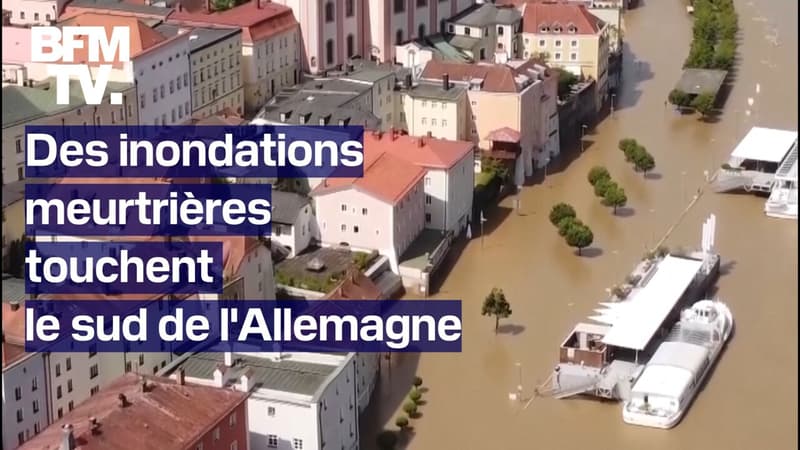 Des inondations meurtrières touchent le sud de l'Allemagne