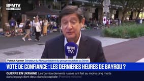 Vote de confiance: "Olivier Faure a toute légitimité à prendre sa place à Matignon", affirme Patrick Kanner (PS)