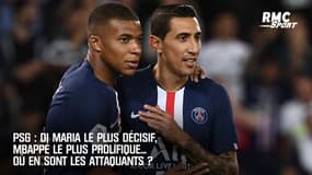 PSG : Di Maria le plus décisif, Mbappé le plus prolifique... où en sont les attaquants cette saison ?