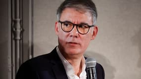 Le Premier secrétaire du PS, Olivier Faure, le 7 décembre 2023 à Saint-Ouen 