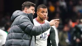 Mauricio Pochettino et Kylian Mbappé