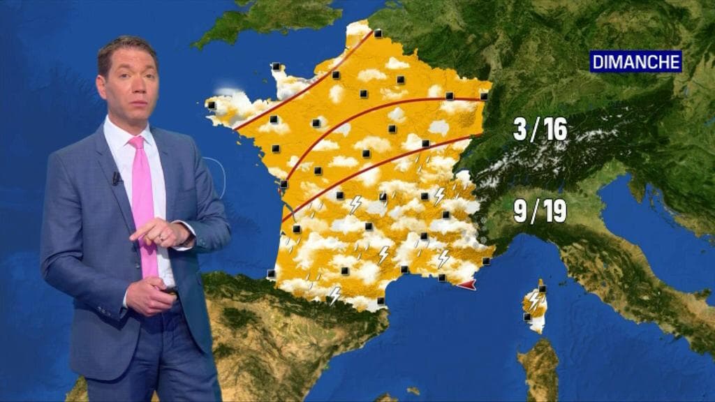La météo de ce dimanche