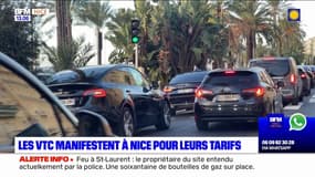 Nice: opération escargot des chauffeurs de VTC