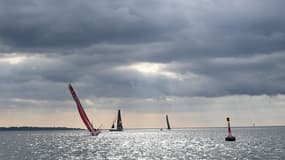 La flotte des Imoca à Lorient, avril 2024