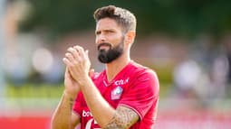 Olivier Giroud marque son premier but avec Lille contre Venise, le 6 août 2025