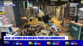 Émeutes dans le Nord: des dégâts conséquents pour les commerçants de Lille
