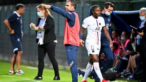 Didier Ollé-Nicole et Kadidiatou Diani, en septembre 2021.